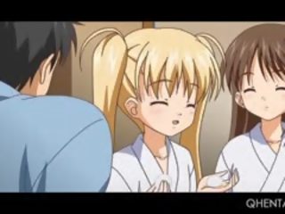 Hentai School Threesome With Little Doll Jumping Hard phallus