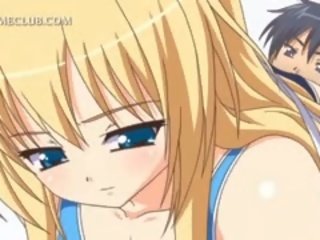Sweet Anime Blonde Ms Eating phallus In great Sixtynine