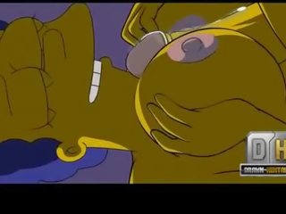 Simpsons डर्टी चलचित्र xxx क्लिप रात