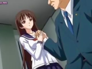 Anime teenager geschraubt von sie lehrer