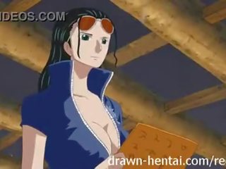 One Piece Hentai video x rated clip with Nico Robin