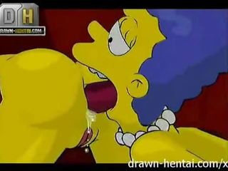 Simpsons अडल्ट फ़िल्म - थ्रीसम
