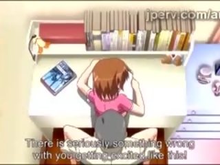 Drobne anime córka dostaje rozbita przez full-blown duży kutas