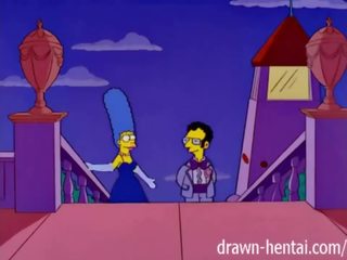 Simpsons डर्टी फ़िल्म - marge और artie afterparty