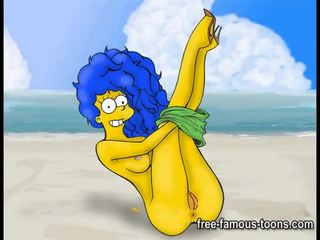 Simpsons x 额定 视频 滑稽模仿