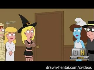 Family bloke sex video - Meg comes into closet