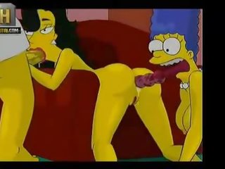 Simpsons x يتم التصويت عليها فيلم مجموعة من ثلاثة أشخاص