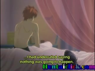 Jednolity anime gej juvenile mający gorące miłość i seks wideo