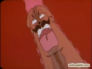 Erotico bigboobed cartoni animati scopata da dietro