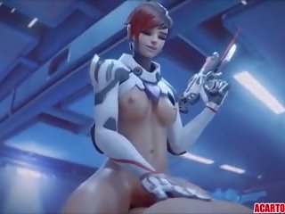 Overwatch xxx video Compilation with Dva and Widowmaker: adult clip 64